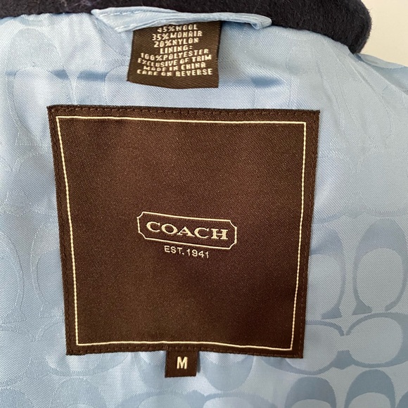 Coach Wool Peacoat - Picture 5 of 5